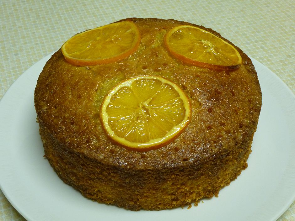 Oranage Polenta Cake